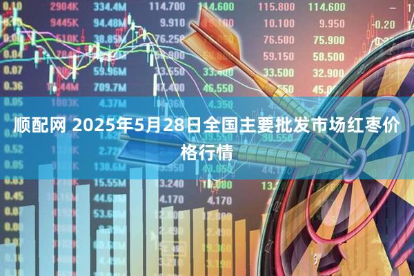 顺配网 2025年5月28日全国主要批发市场红枣价格行情